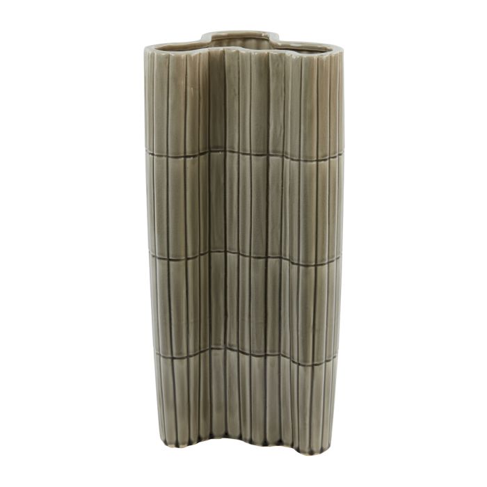 Vase 26x22x50 cm EZU ceramics brown design