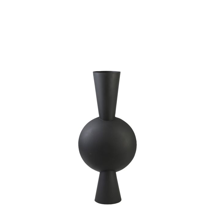 Vase deco 37,5x22x81 cm KAVANDU matt black