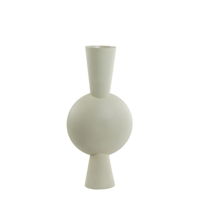 Vase deco 37,5x22x81 cm KAVANDU light grey
