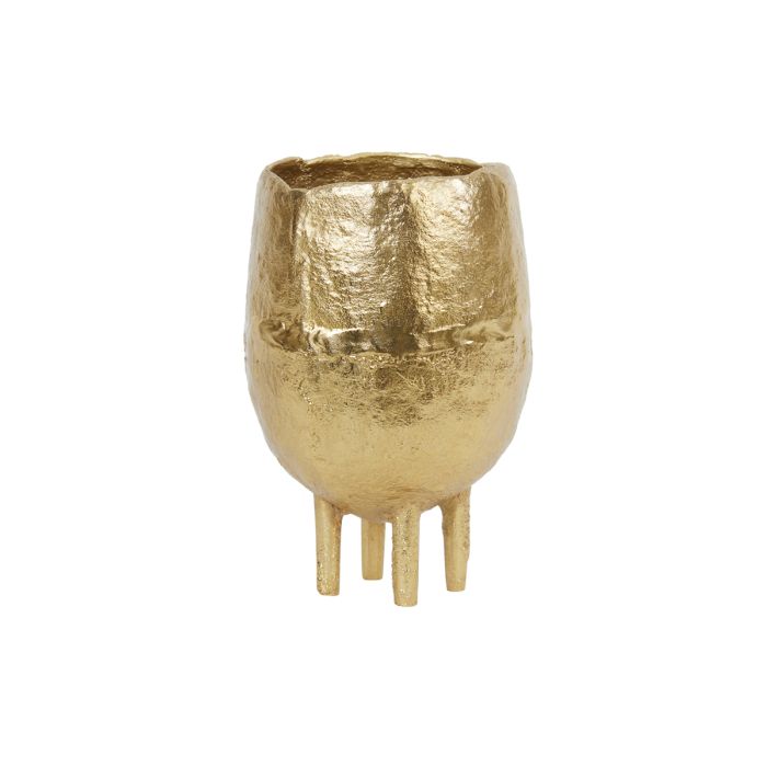 Vase deco Ø13,5x22,5 cm MUXIA gold
