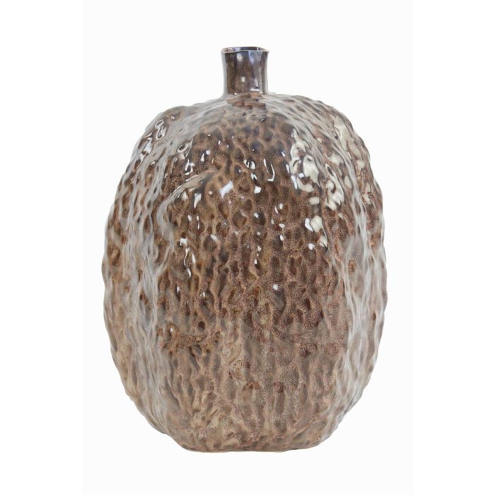 Vase deco Ø19,5x26 cm ATOL ceramics eggplant