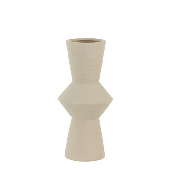 Vase deco Ø18,5x40,5 cm AYLA ceramics peach