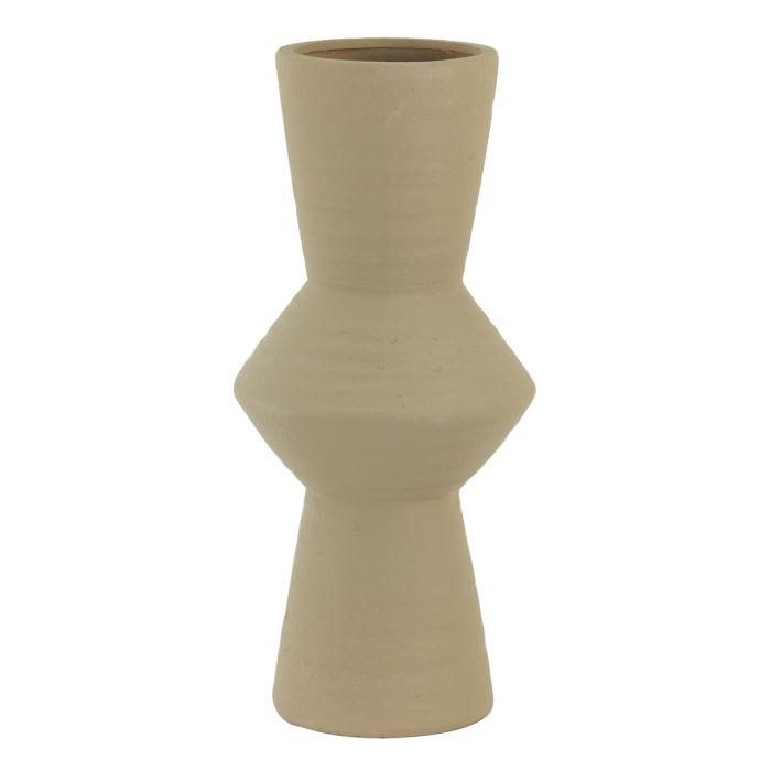 Vase deco Ø22,5x50,5 cm AYLA ceramics brown