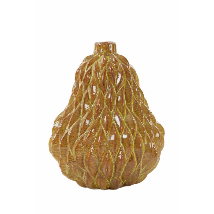 Vase deco Ø19,5x24,5 cm KOSIA ceramics orange yellow