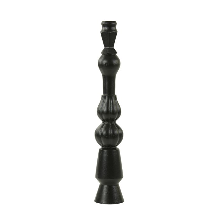 Vase deco Ø8x48 cm ROMANA matt black