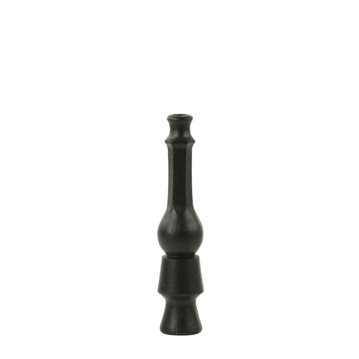 Vase deco Ø6x31 cm ROMANA matt black