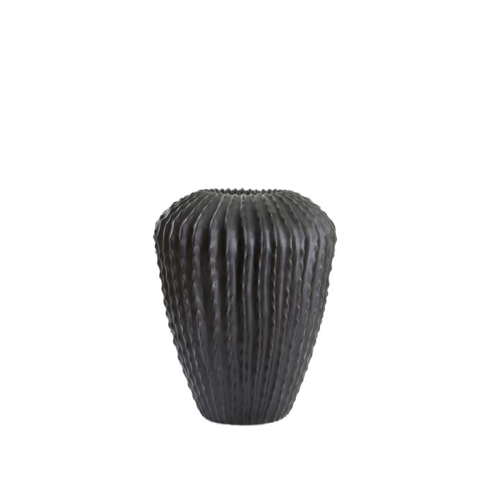 Vase deco Ø52x65 cm CACTI matt black