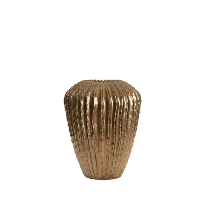 Vase deco Ø52x65 cm CACTI antique bronze