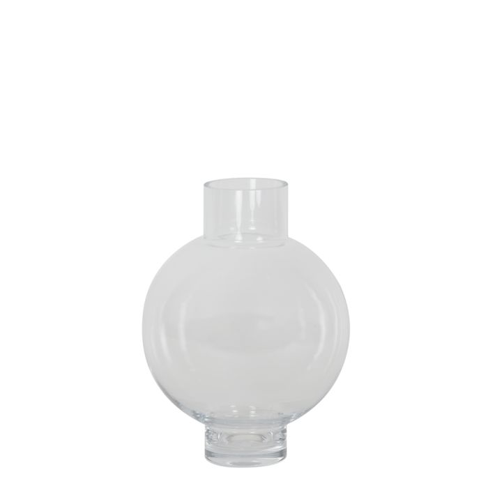 Vase Ø27,5x36,5 cm KEISHA glass clear