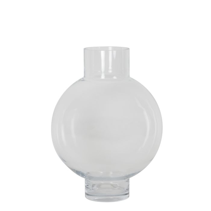 Vase Ø34,5x46 cm KEISHA glass clear