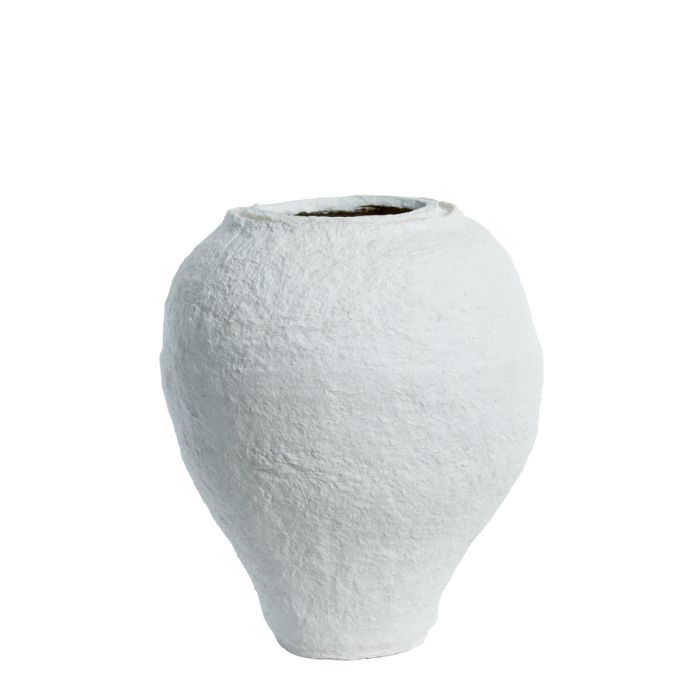 Pot deco Ø45x50 cm TIMERGA white