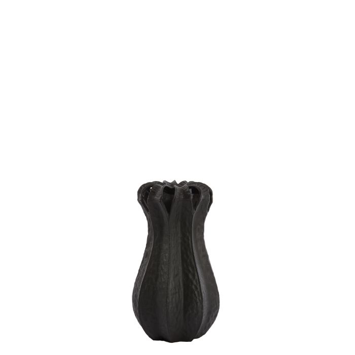 Vase deco Ø15x25 cm ABAJO matt black