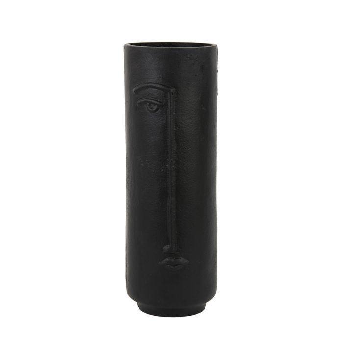 Vase deco Ø15x45 cm CAPADE matt black