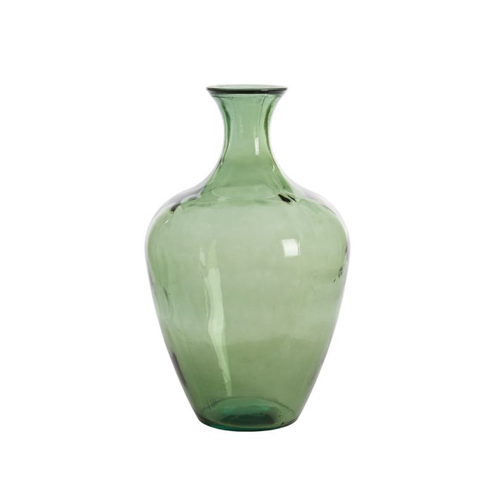 Vase Ø40x65 cm RUBRA glass green