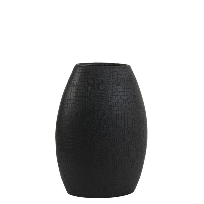 Vase deco 28,5x17x39,5 cm MAMBAS black