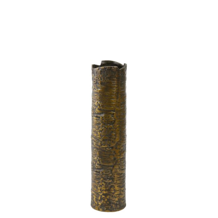 Vase deco Ø10x40 cm SERERO antique bronze