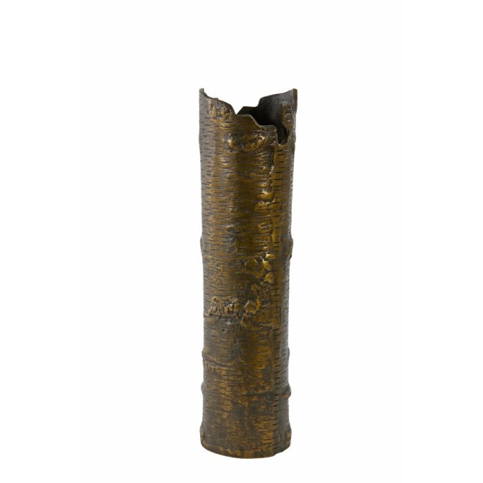 Vase deco Ø13x48 cm SERERO antique bronze