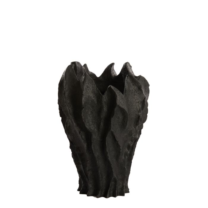 Vase deco Ø24,5x35,5 cm FEDERICO matt black