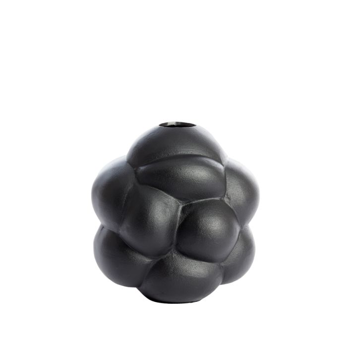 Vase deco 30,5x30,5x30,5 cm NOOR matt black