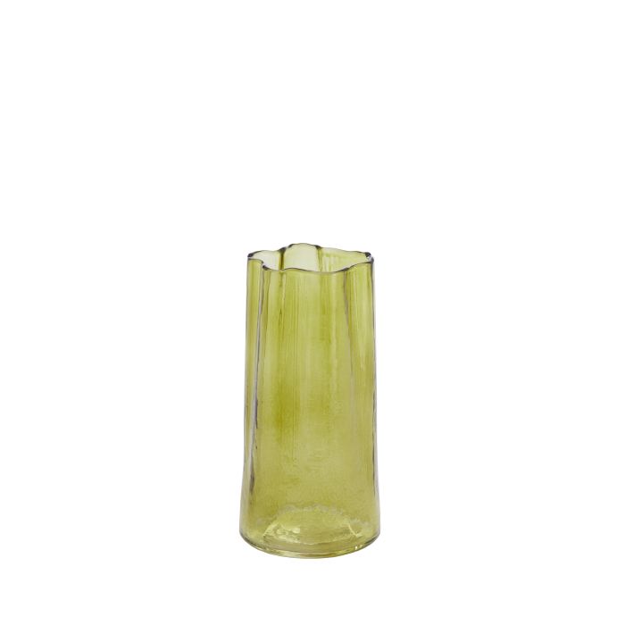 Vase Ø10x20 cm MURADA glass green