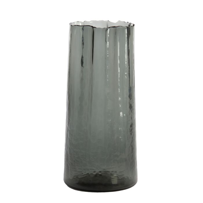 Vase Ø15x32 cm MURADA glass grey