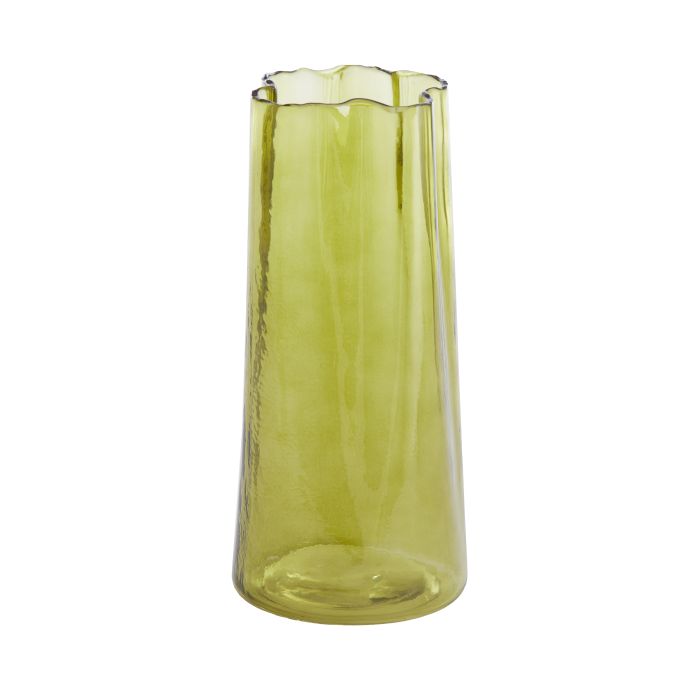 Vase Ø15x32 cm MURADA glass green