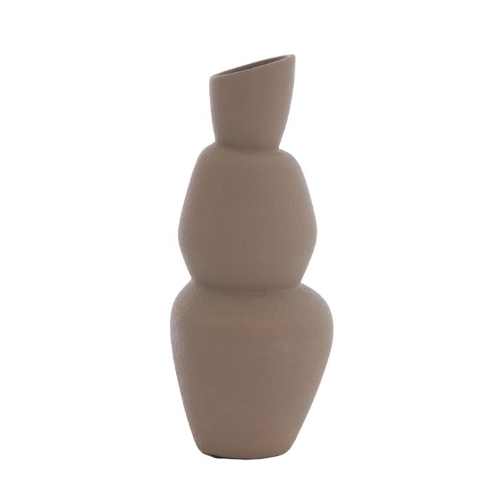 Vase Ø19x46,5 cm ARAM ceramics brown