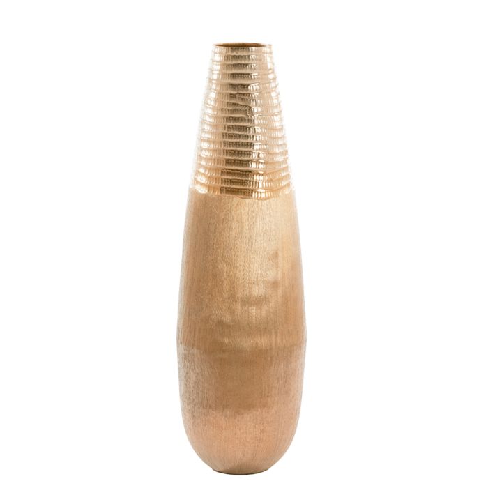 Vase deco Ø30x96 cm MAZAN gold