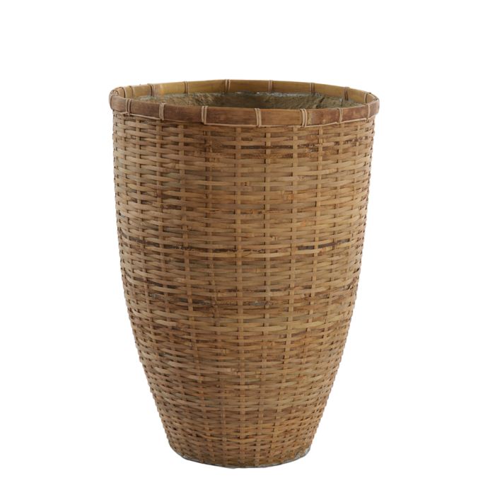 Basket Ø49x68 cm MANDU bamboo natural