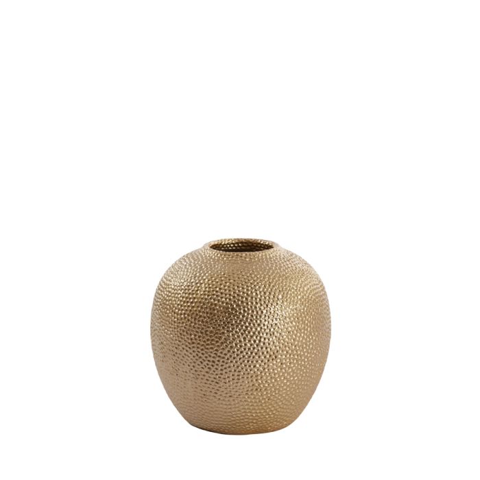 Vase deco Ø22x22 cm LIMME gold