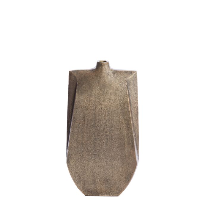 Vase deco 21x7,5x41 cm MAKAHA antique bronze