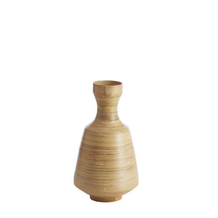 Vase deco Ø22x40 cm TULUA bamboo natural