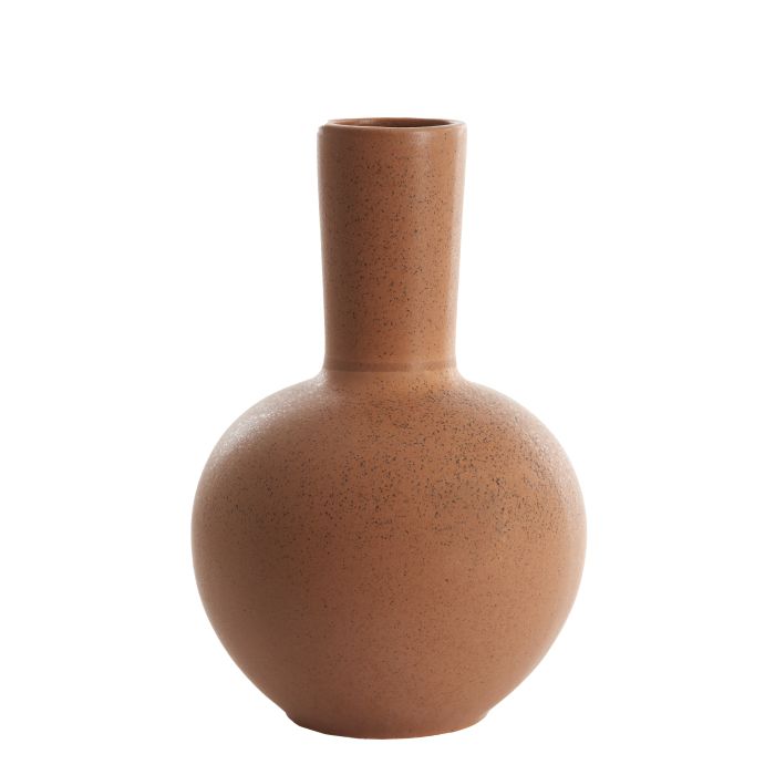 Vase deco Ø34x52 cm ULLOA ceramics matt terra