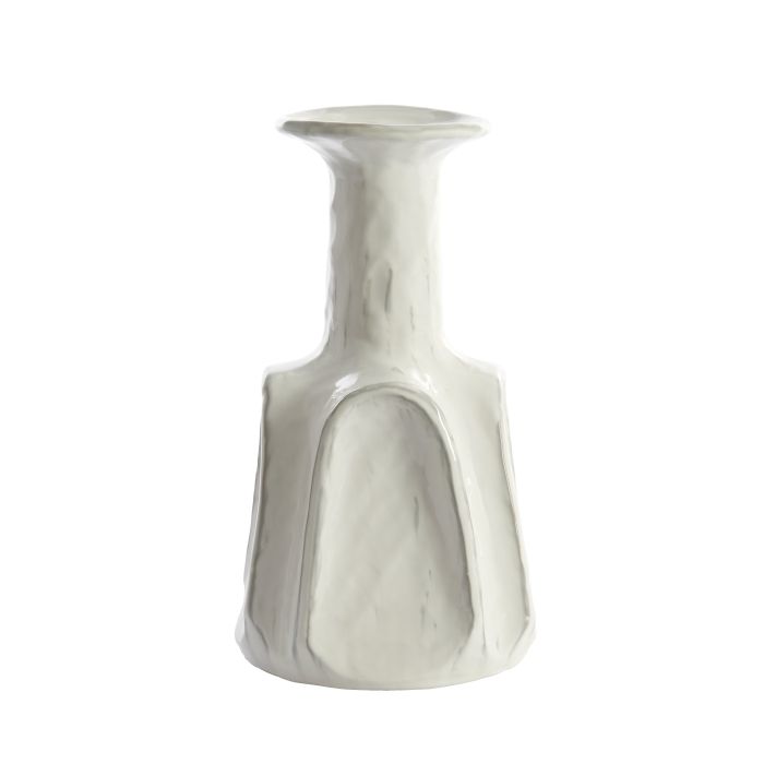 Vase deco Ø20x36,5 cm AMADE ceramics cream