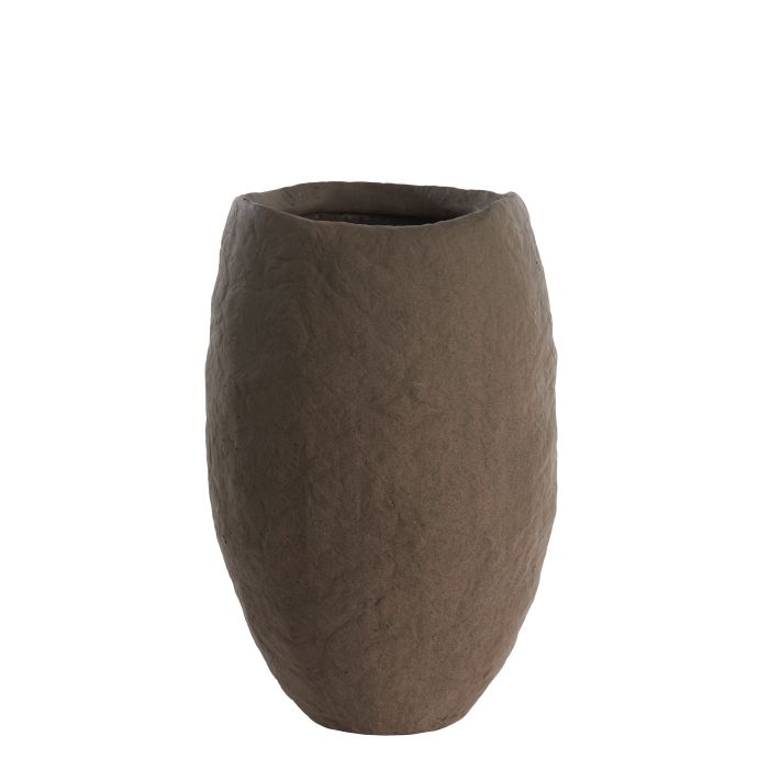 Vase deco Ø39x58 cm TINGRI brown