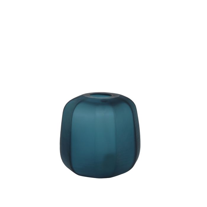 Vase Ø23x24 cm PACENGO glass blue