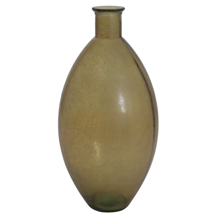 Vase Ø29x59 cm SOSSANO glass amber