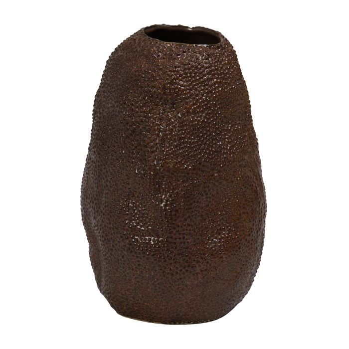 Vase deco Ø19,5x31,5 cm ODYSSEE ceramics russet