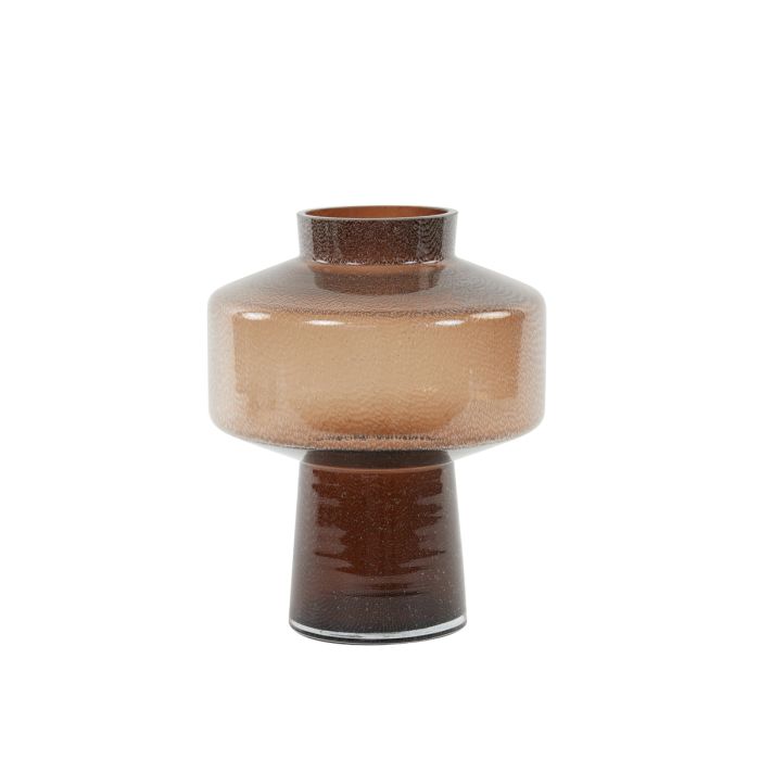 Vase Ø23,5x29,5 cm TRASMON glass brown
