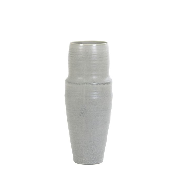 Vase deco Ø17,5x44,5 cm PICACHO ceramics matt grey