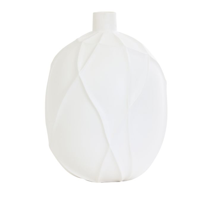 Vase deco Ø27,5x38 cm VENTANO ceramics matt white