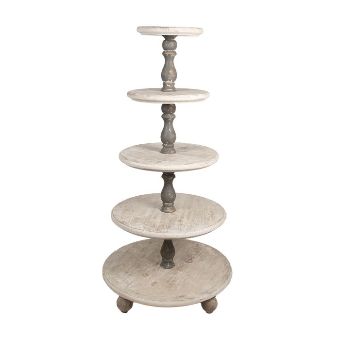 Tiered platter Ø 71x143 cm - pcs