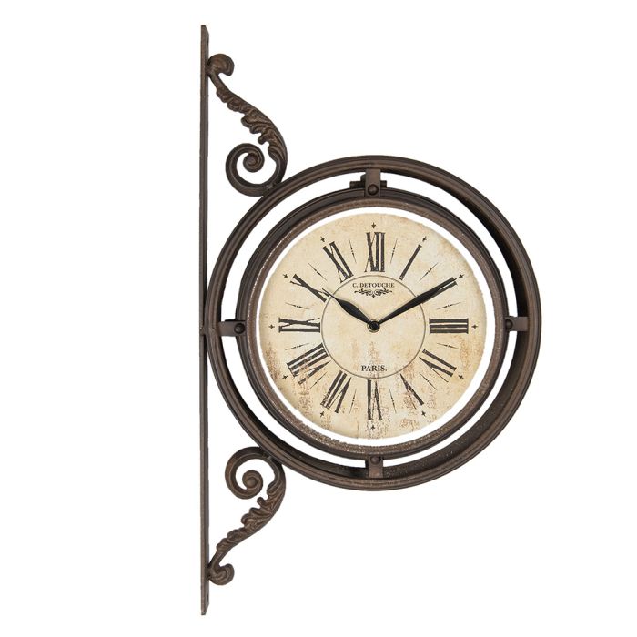 Wall clock 34x10x59 cm / 2xAA - pcs