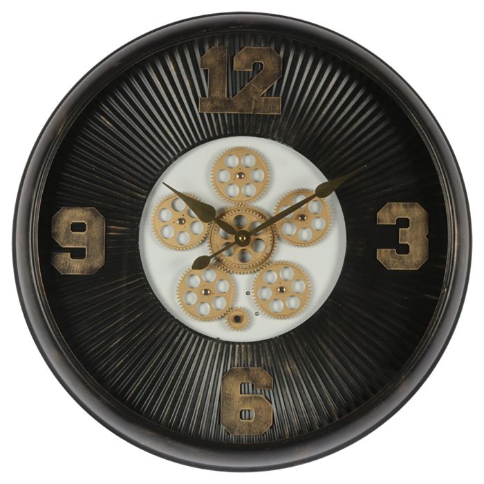 Wall clock Ø 61x11 cm / 1xAA / 1xC - pcs