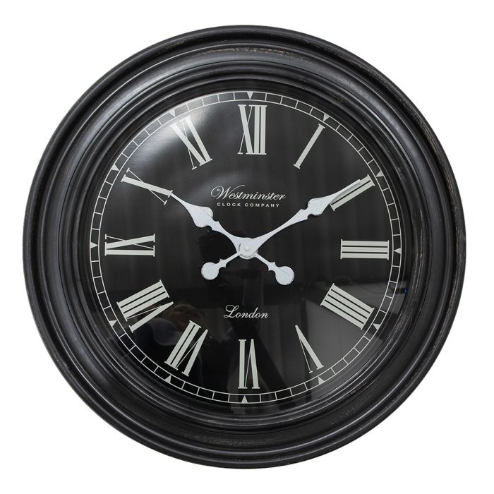 Wall clock Ø 76x6 cm / 1xAA - pcs