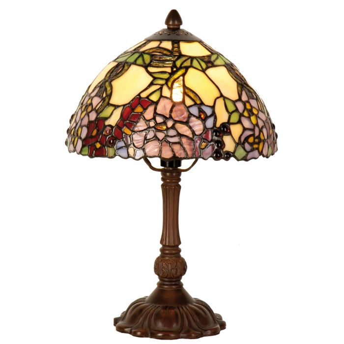 Table lamp Tiffany Ø 22x32 cm E14/max 1x40W - pcs