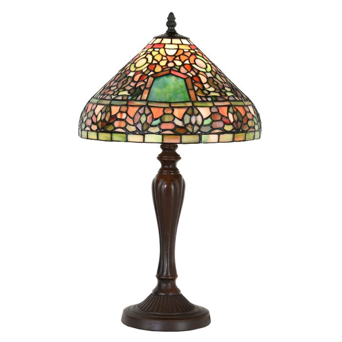 Table lamp Tiffany ? 30x53 cm E27/max 1x60W - pcs     