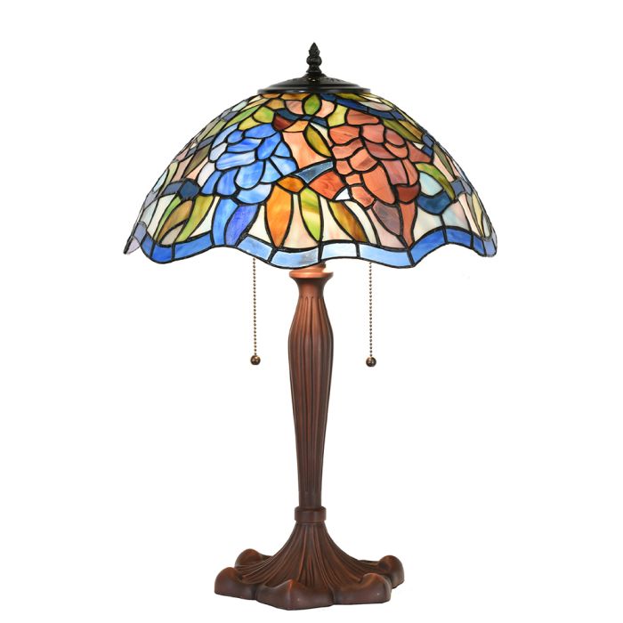 Table lamp Tiffany ? 41x60 cm E27/max 2x60W - pcs     