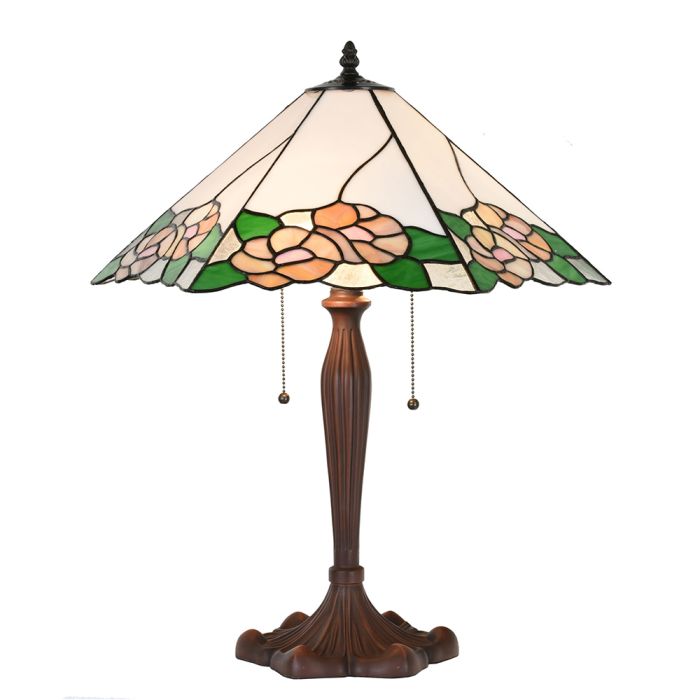 Table lamp Tiffany 44x61x64 cm E27/max 2x60W - pcs     