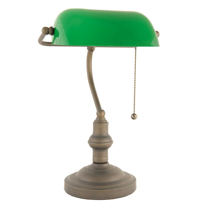 Desk light green Ø 27x40 cm E27/max 1x60W - pcs